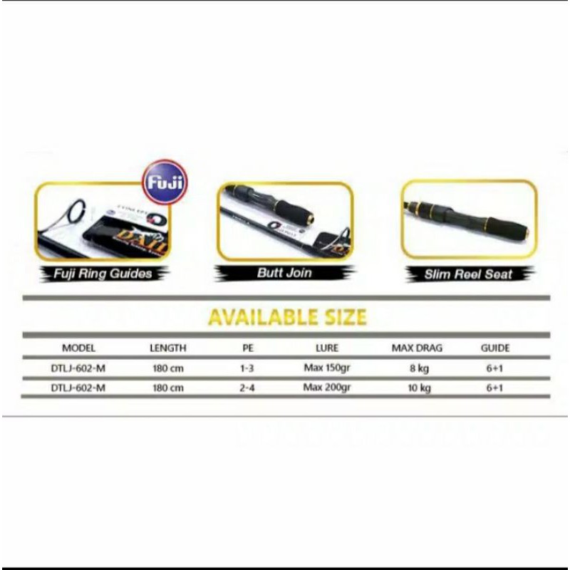 Rod Daido Trisula LightJigging