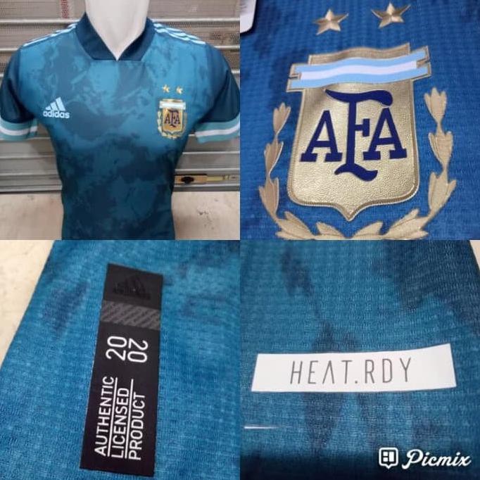JERSEY BOLA ARGENTINA AWAY CLIMACHILL 2019/2020 GRADE ORI