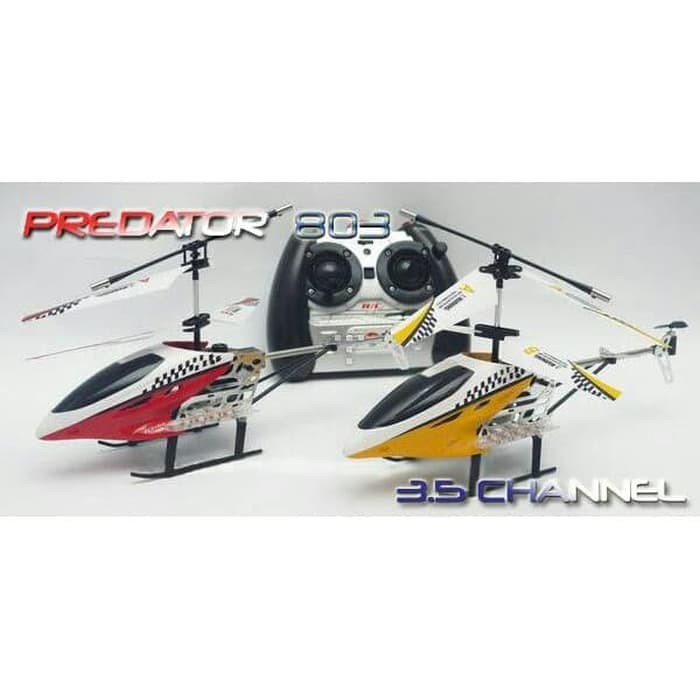 Box Drone Mini - Helikopter Rc - Drone Minion Remote Control Rc Helicopter 3.5 Channel Predator 803