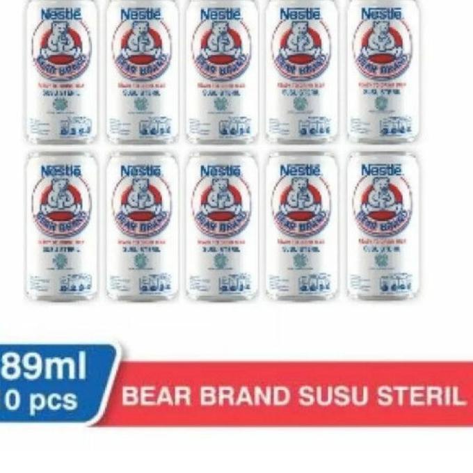 

[COD] BEAR BRAND Ready To Drink Milk Tin 189ml 10pcs [COD]