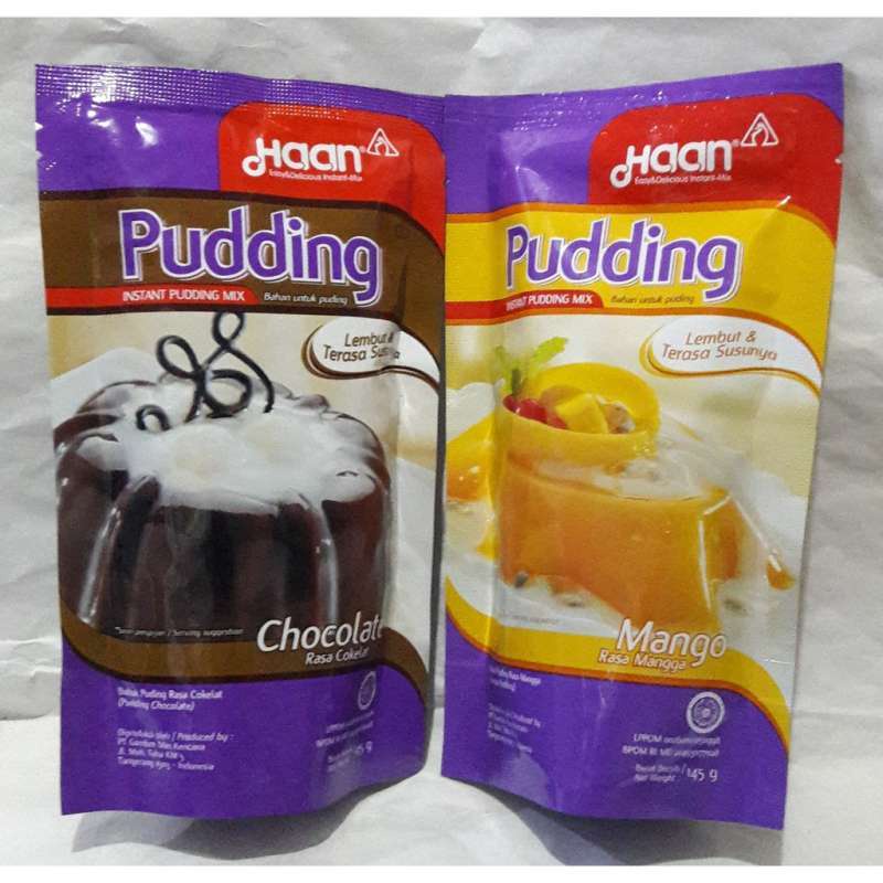 Haan Cokelat Puding [145 g]