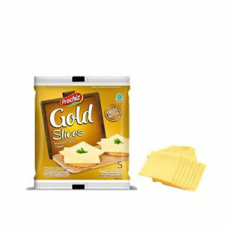 

Keju Prochiz Gold Slices isi 5