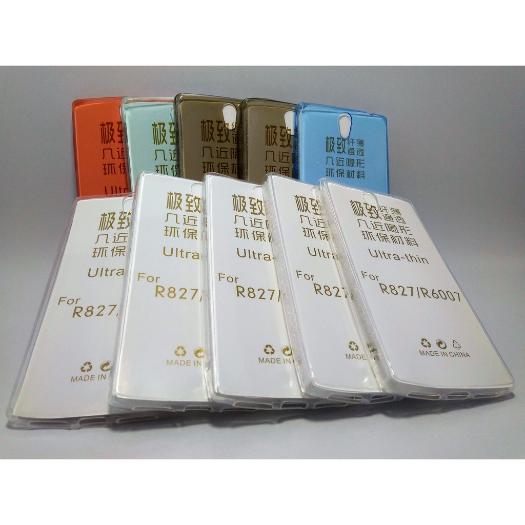 SARUNG ULTRATHIN OPPO FIND 5 MINI - R827 - R6007 SILIKON CASE