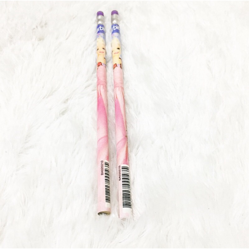 

Barbie Pencils Erasers Set 2pcs Pensil Cute Barang Alat Tulis Lucu Boneka Barbie Doll Koleksi Hobi Unik