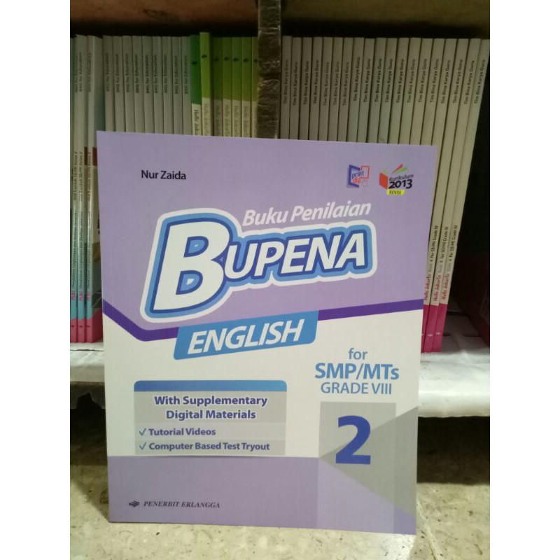 Bupena Bahasa Inggris kelas 2 SMP