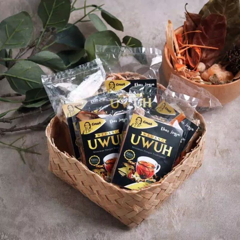 Wedang Uwuh Emak Minuman Kesehatan Minuman Rempah Lengkap Gula Batu TERMURAH