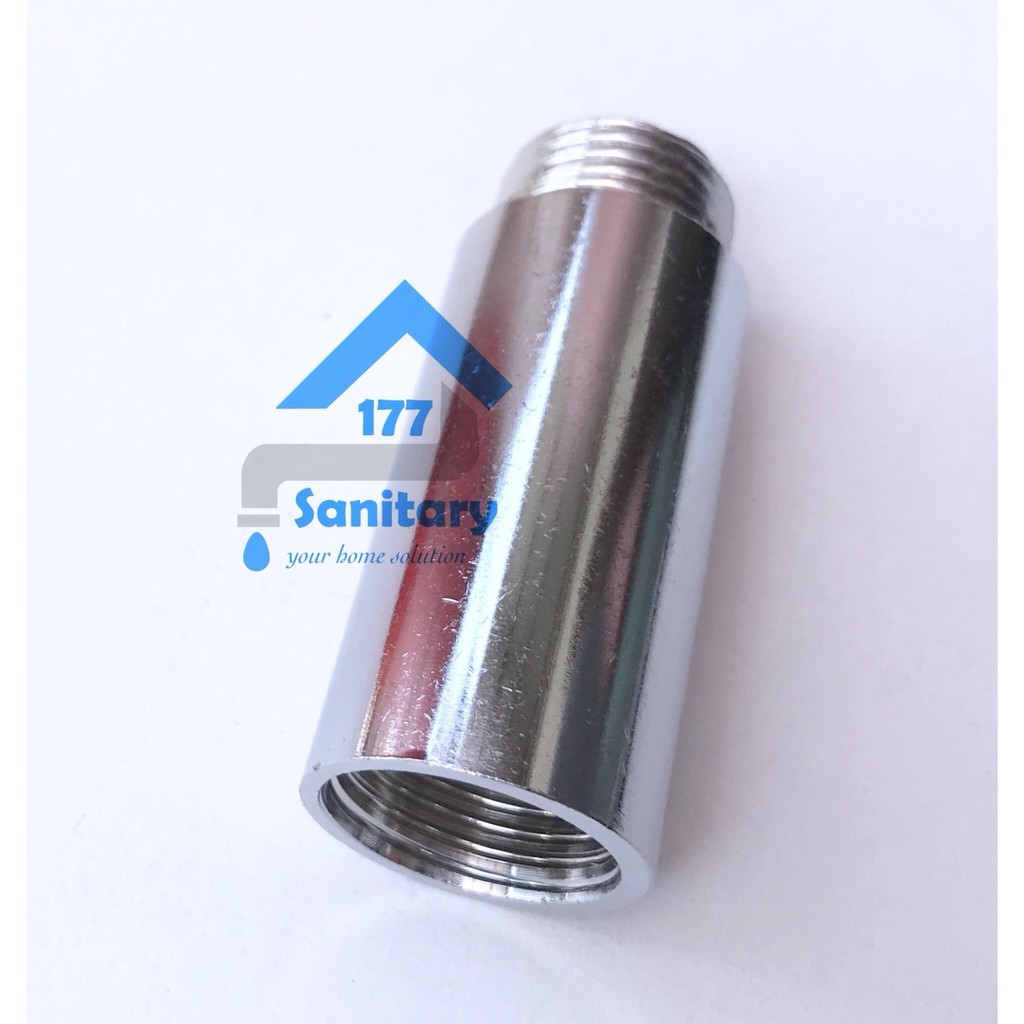 Sok Kran Stainless 6 Cm Uk 1/2 Inch- Sokran 0.5 In Fitting Pipa  nepel Sambungan Sock Kran keran air spare part  /X35