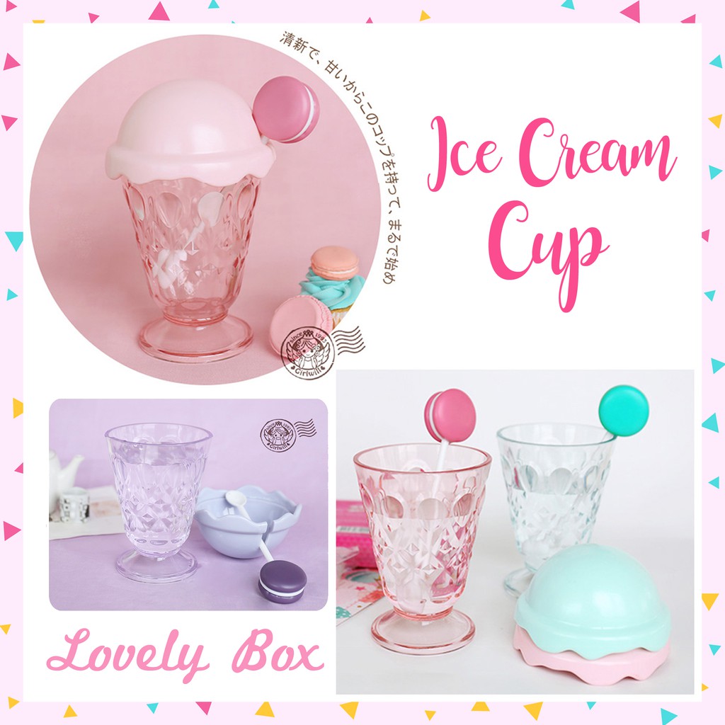 Ice Cream Cup / Gelas lucu / mug / Gelas eskrim