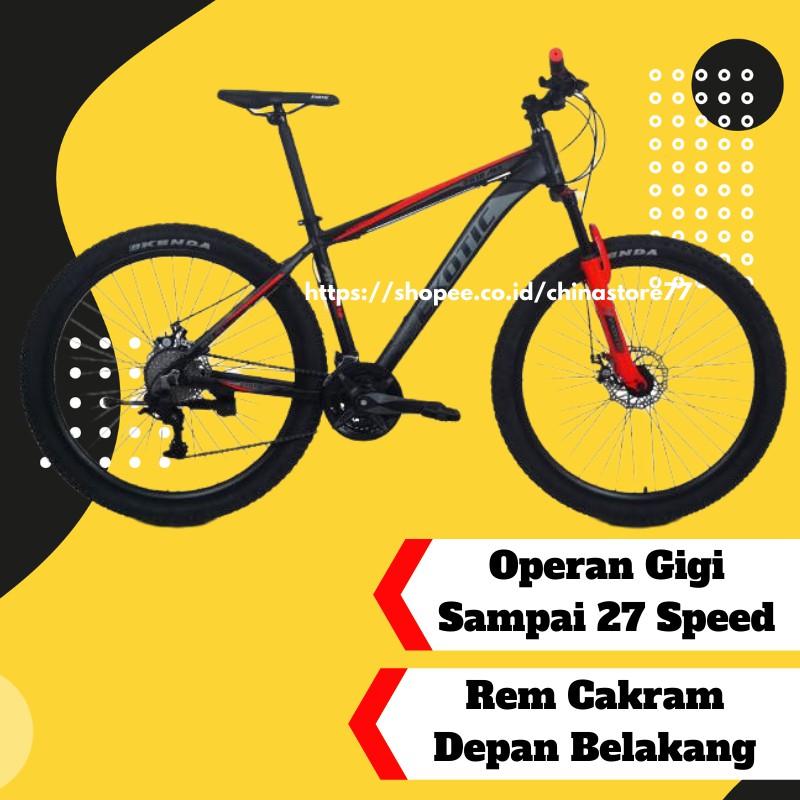 Sepeda Gunung MTB Mountain Bike Lipat Import Sepeda Federal Cowok Bicycle