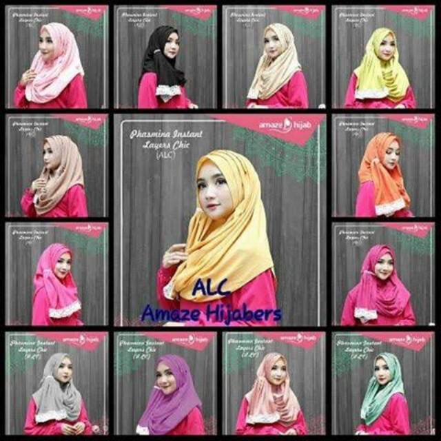 Hijab instant ALC Amazehijab by tiara hijabers