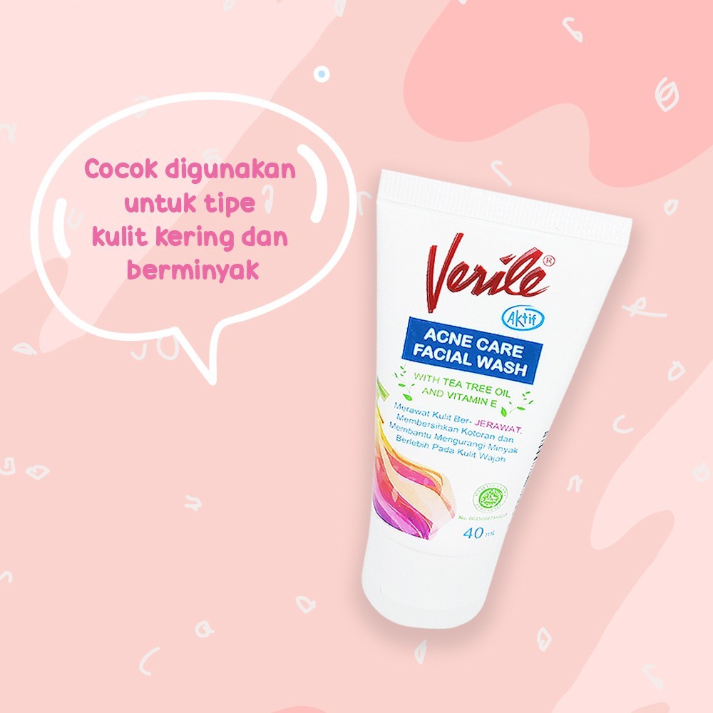 Verile Acne Care Facial Wash