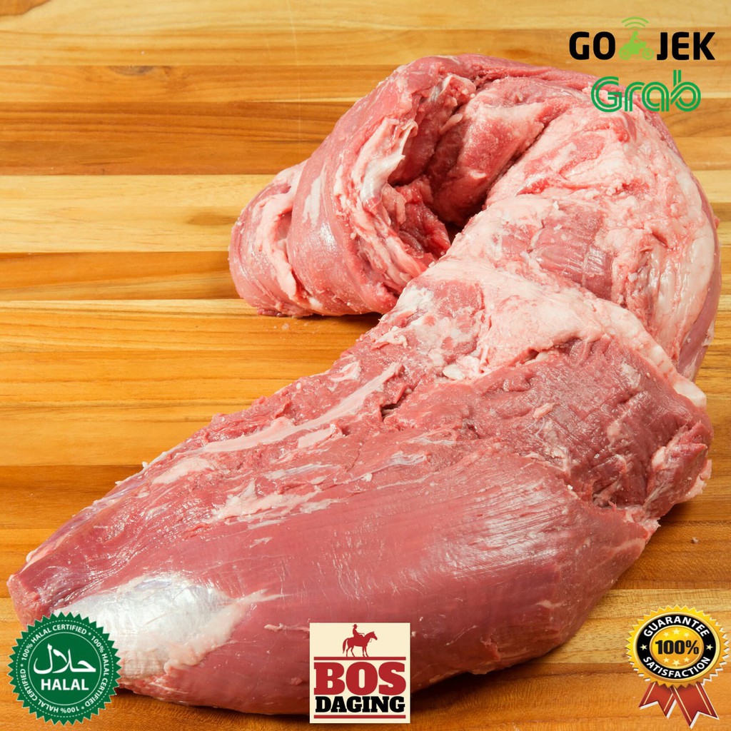 

Has dalam / 250 gram / tenderloin / daging sapi / lokal bukan impor dijamin fresh segar