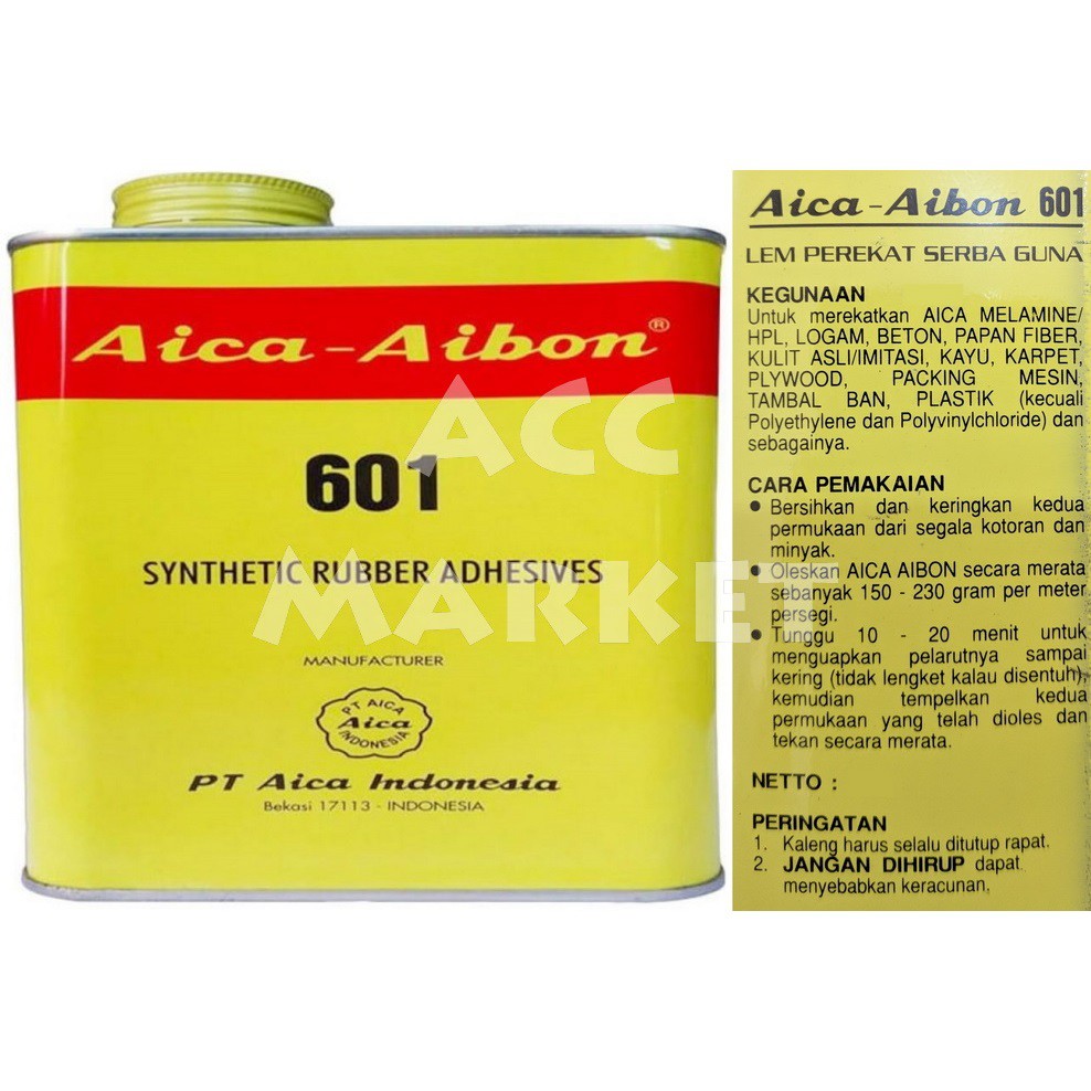 Lem Kuning Aica 601 Aibon 300G Sepatu Sandal