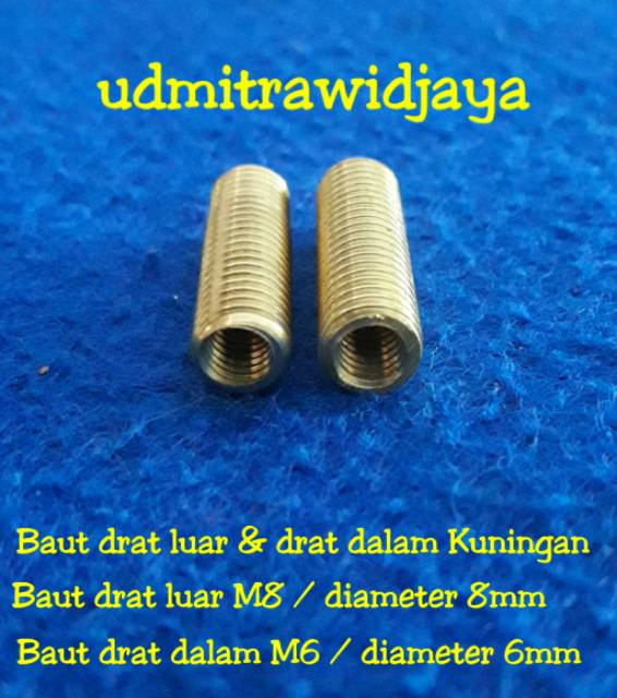 Baut drat luar &amp; drat dalam Kuningan