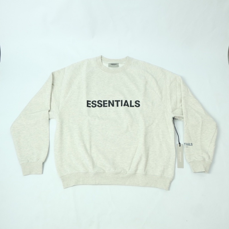 Crewneck ESSENTIALS Fear Of God FOG Sweatshirt Oversized Oatmeal Original