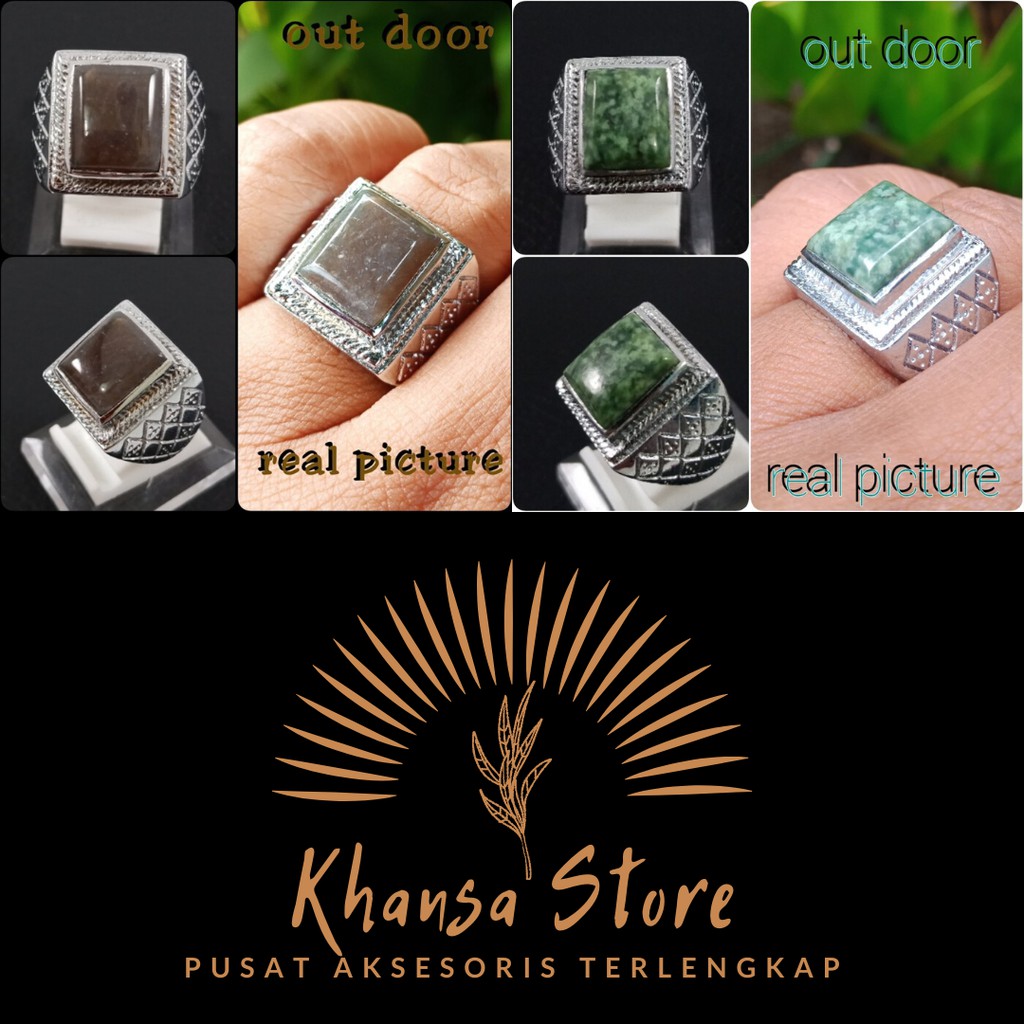 CINCIN BATU ZAMRUD, LOLODA, BADAR BESI, KATILAYU, MG, SUNGAI DAREH, DLL MODEL RING KOTAK