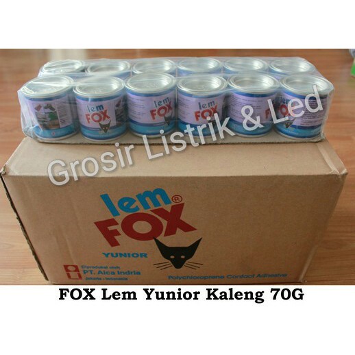 

Fox Lem Yunior Kaleng 70 Gram Perlusin