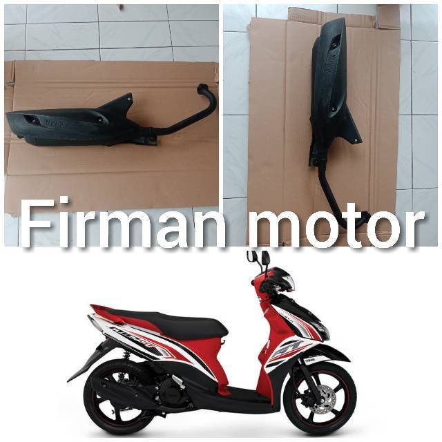 KNALPOT SNAPOT STANDAR MIO J, MIO GT, FINO ORI