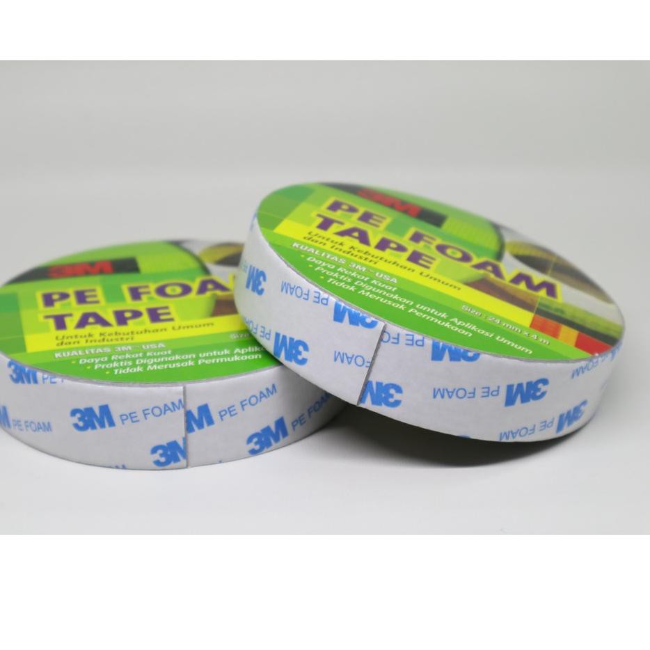 

❤ BELIO ❤ DOUBLE TAPE BUSA 3M Pe Foam Tape 24mm x 4M ORIGINAL