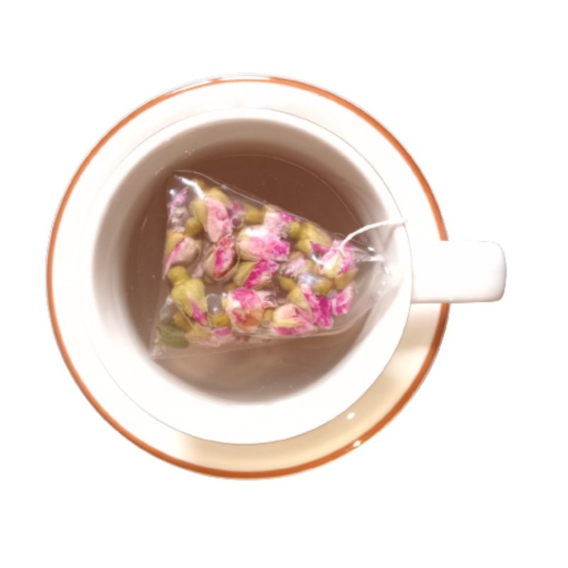 Red Rosebud Flower Tea / Pyramid Tea Bag (3gr x 10 Pyramid Tea Bag)