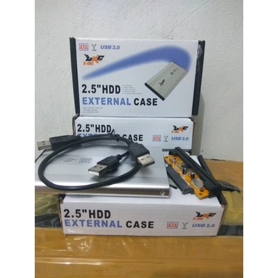 KESING HDD SATA 2.5 EXTERNAL CASE BUAT PS2 / PS3