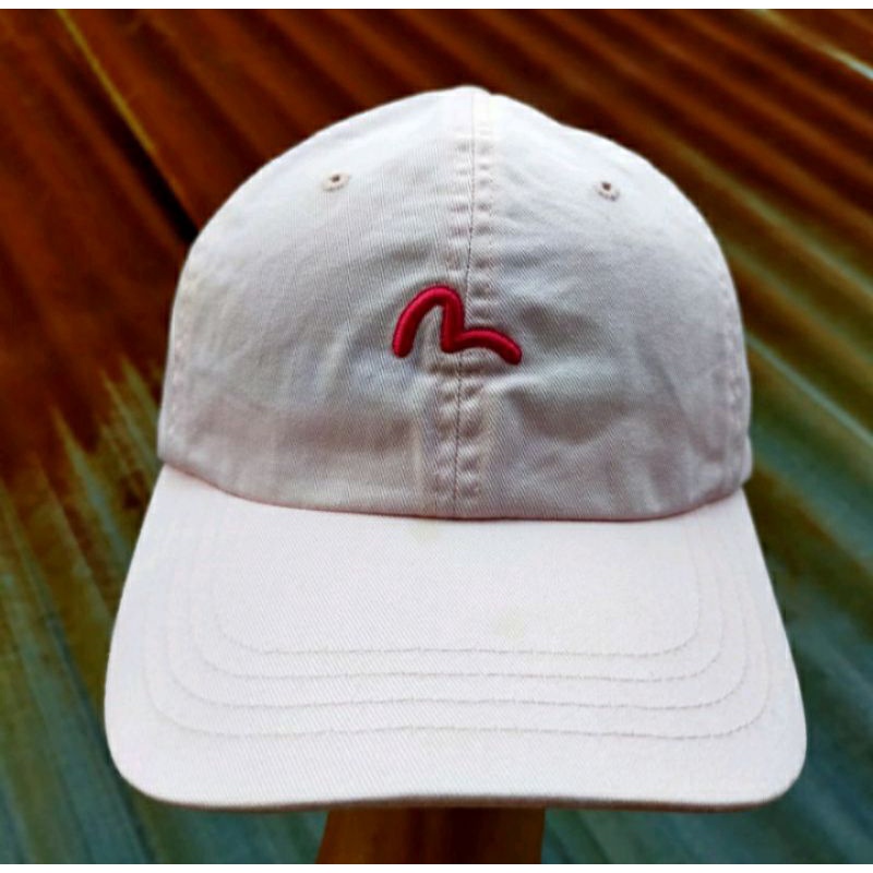 cuci gudang TOPI ( EVISU  PUTIH ) PREMIUM