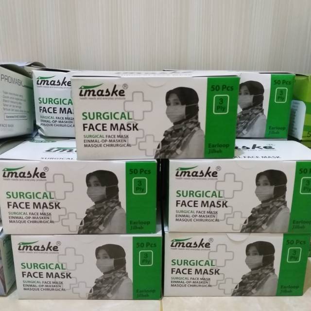 Ready Masker imaske headloop (hijab)