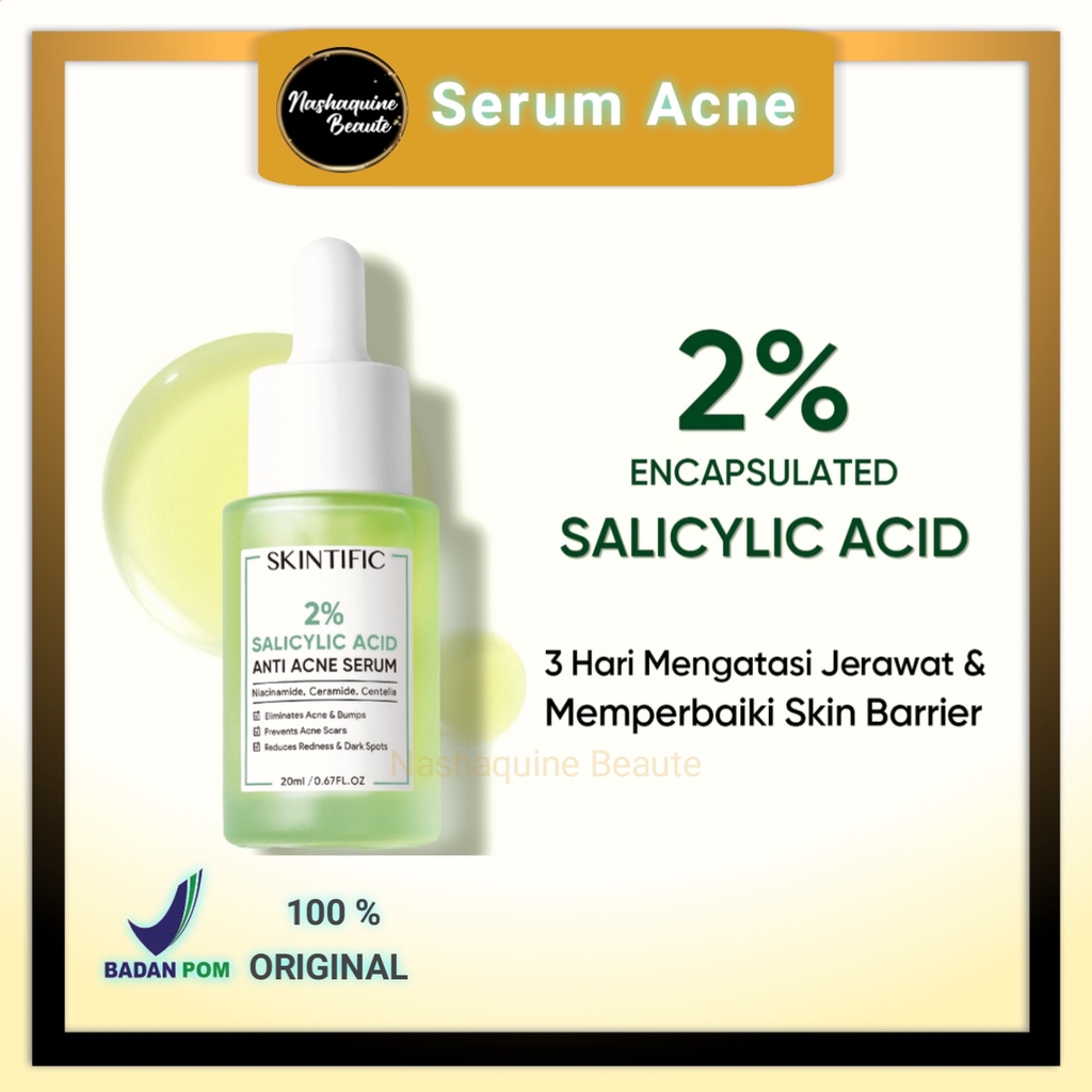 SKINTIFIC SERUM 20ml - Salicylic Niacinamide Symwhite 377 Dark Spot Booster Oil Hyaluronic