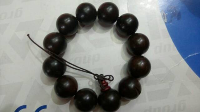 Gelang Tangan Buddha Sandalwood 12 Butir Grade B