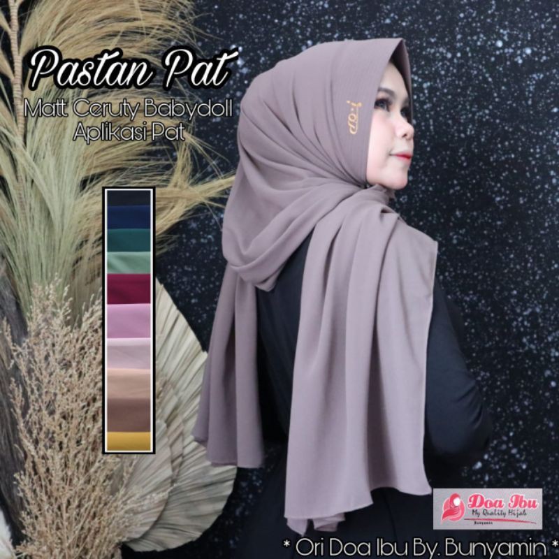 Pasmina Soft Pet Anthem Original by Bunyamin Doa Ibu