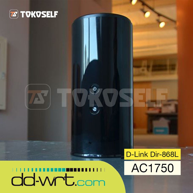 DD-WRT D-Link DIR-868L Wireless AC1750 Dual-Band Gigabit Cloud Router
