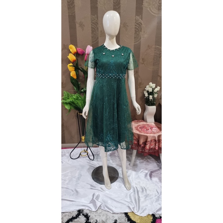 TERLARISS ‼ Dress Carol ~ dress natal ~ baju natal korea ~ baju natal ~ baju natalan gereja wanita ~