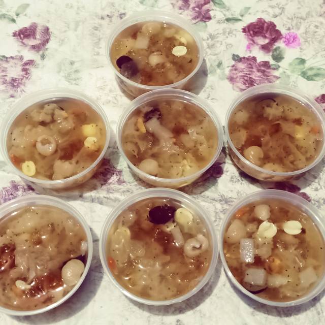 

Dessert Peach Gum Complete ~ Langsung Makan ~