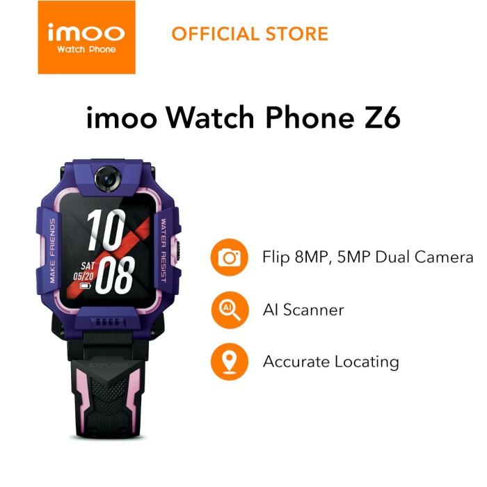 imoo Watch Phone Z6 - HD Video Call - Purple Lavender