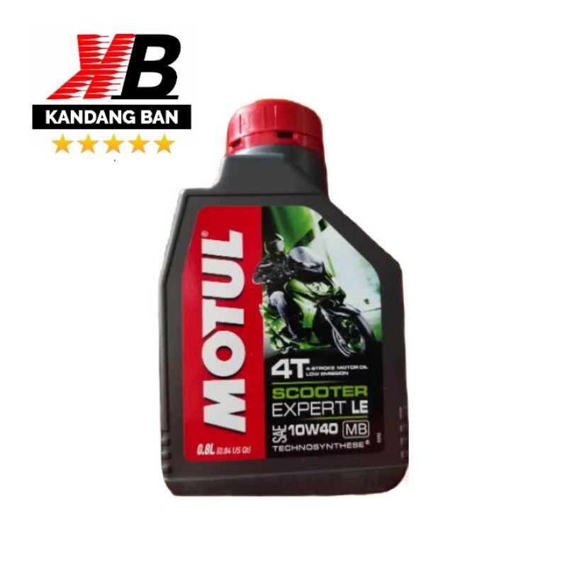 OLI MOTUL SCOOTER EXPERT LE 10-40 0.8L UNTUK SEMUA MATIC HONDA,YAMAHA,SUZUKI