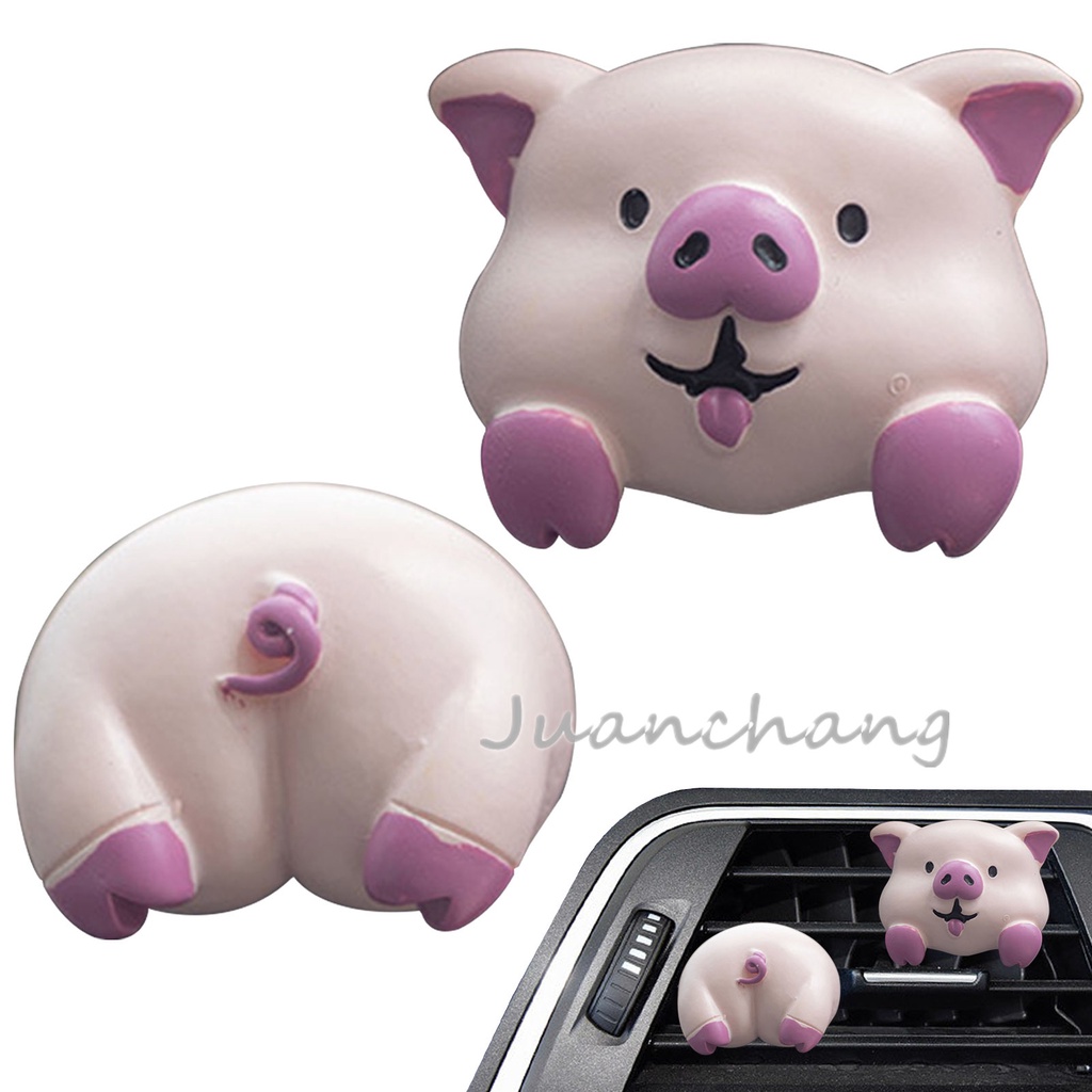 Pengharum Ruangan Mobil Kartun Hewan Ventilasi Parfum Diffuser Interior Mobil Parfum Ac Outlet Klip Aromaterapi Vent Clip