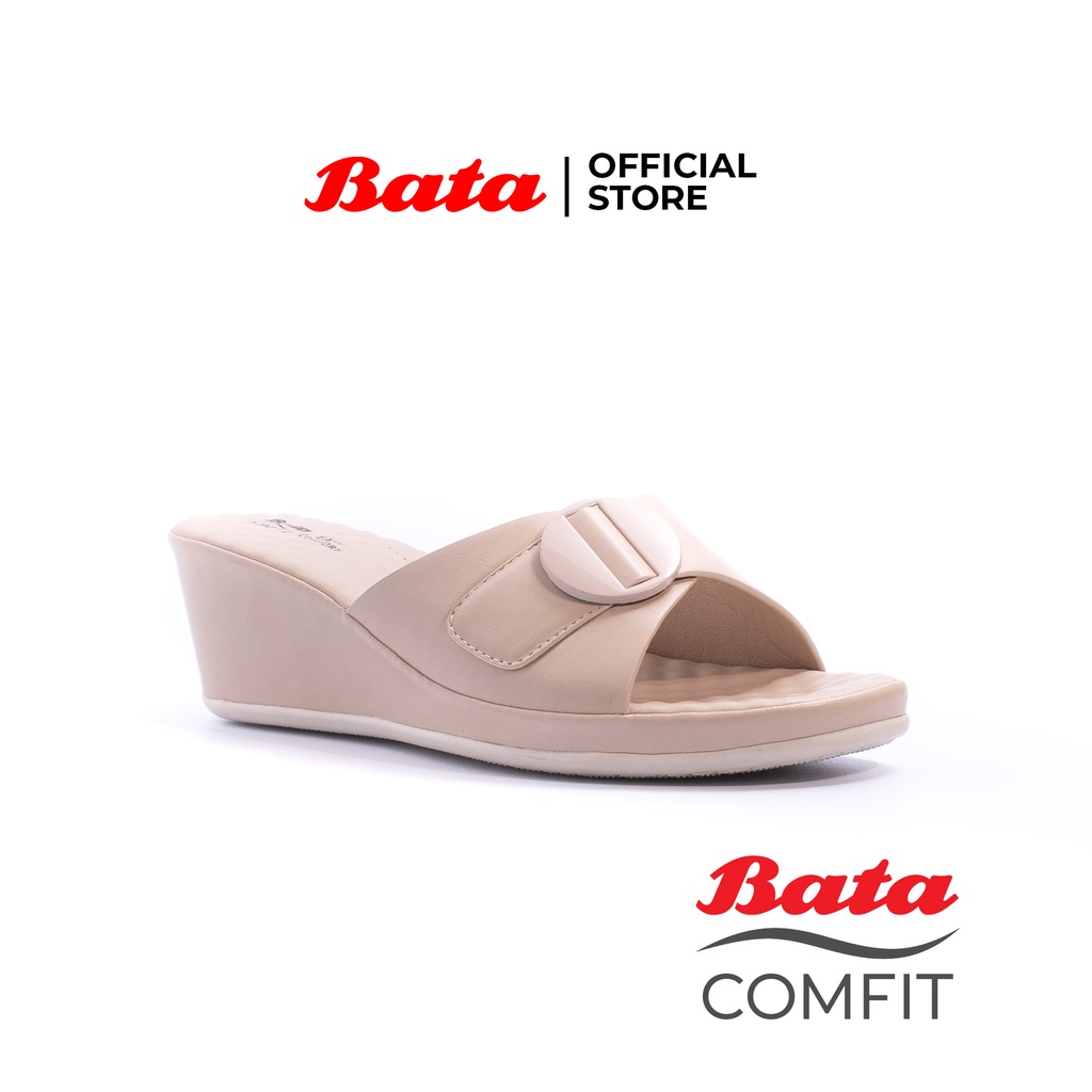Bata Comfit Sandal Wanita Capriy Beige - 6808016