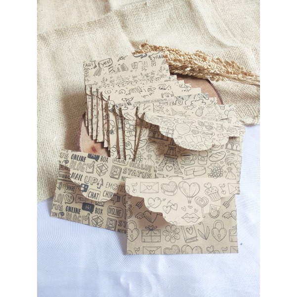 

[PART 4] Amplop vintage Amplop unik murah