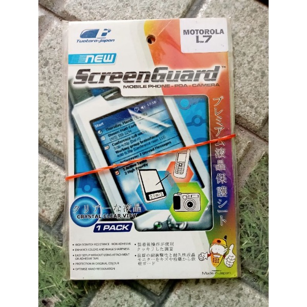 screen guard pelindung layar motorola L7