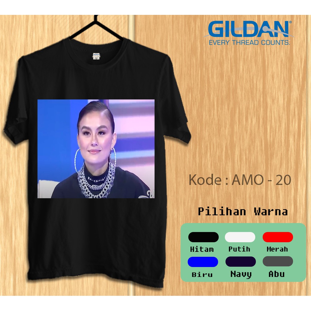 KAOS SOFTSTYLE - Agnez Mo Artis Indonesia Go International