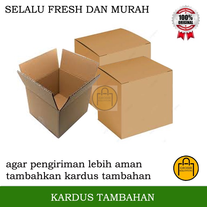 

PACKING TAMBAHAN KARDUS WAJIB HINDARI BOCOR ATAU RUSAK