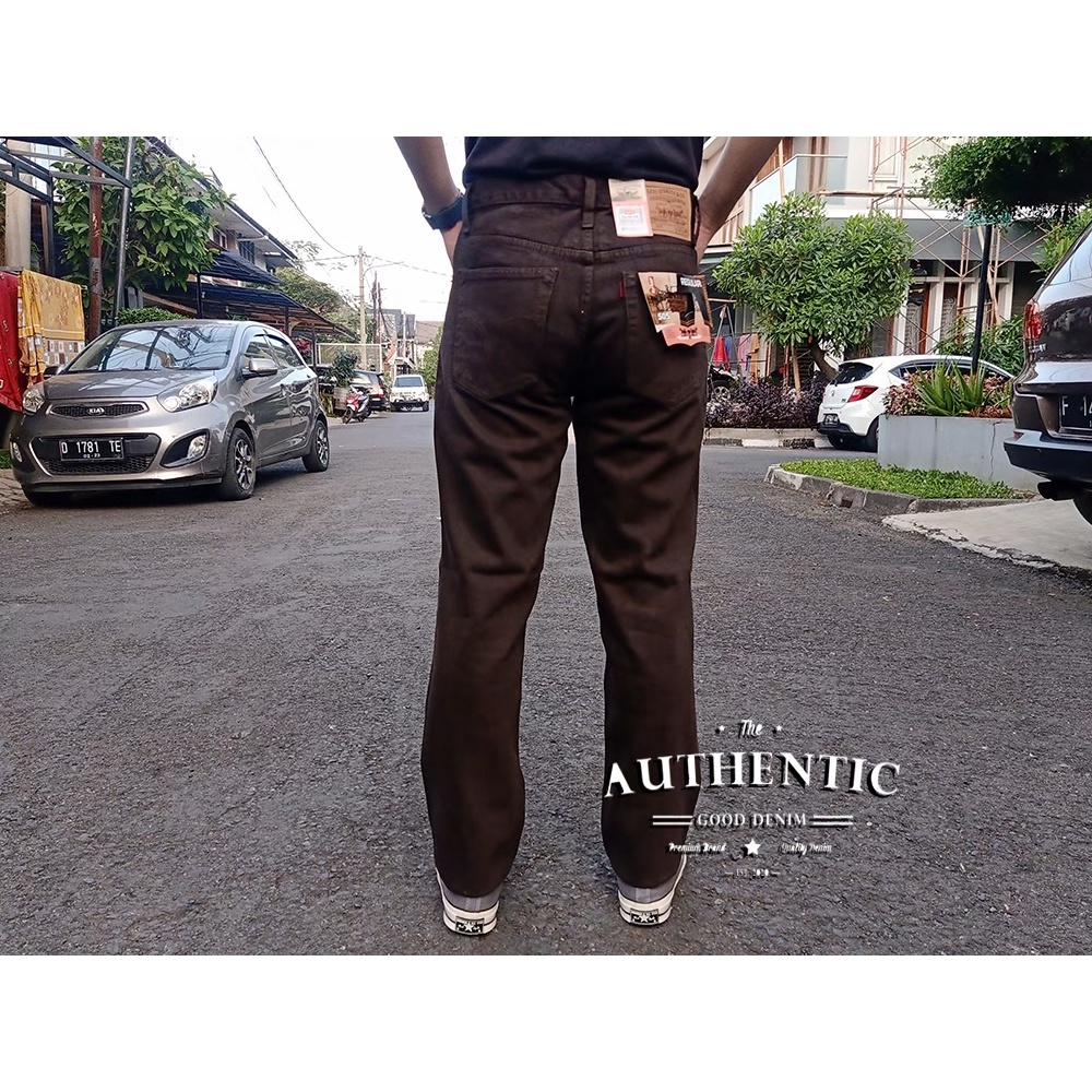 (HARGA PROMO!! BISA COD) CELANA L3Vl'3S STANDAR PRIA COWOK 505 REGULAR REGULER PANJANG STRAIGHT JEANS BISA COD BAYAR MURAH BAGUS GAYA LONG PANTS WARNA CREAM / COKLAT MUDA / MOCA UKURAN SIZE 28,29,30,31,32,33,34,35,36,37,38 / S M L XL XXL XXXL 4XL 5XL