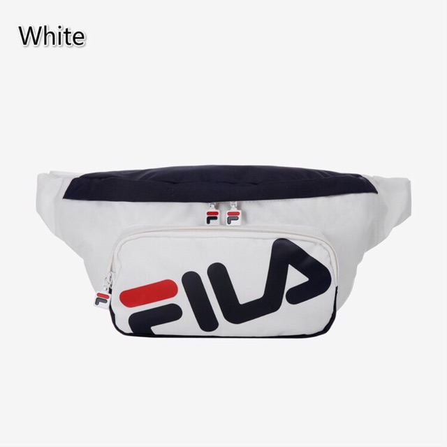 fila white belt bag