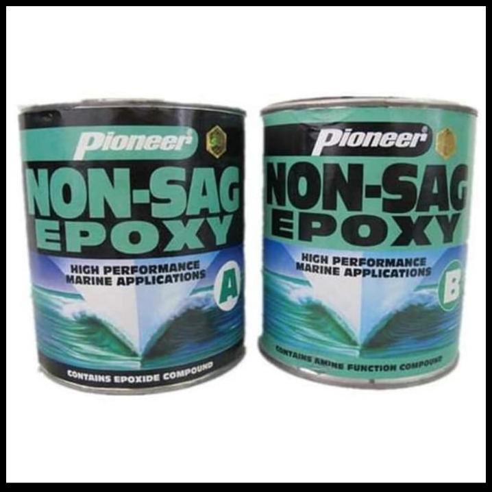 Jual Lem Philipine Non Sag Epoxy Pioneer 1/2 Pint ( 395 Gsm + 400 Gsm ...