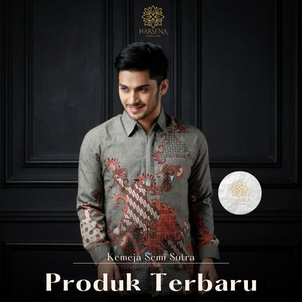 KEMEJA BATIK SEMI SUTRA BSW PEKALONGAN