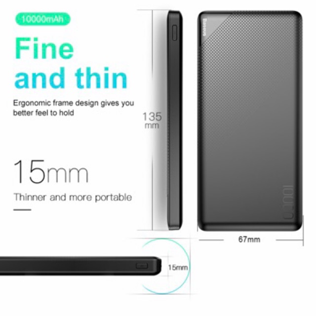 BASEUS POWERBANK 10000MAH