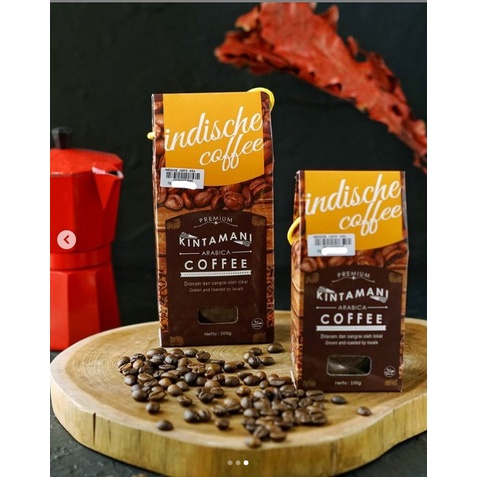 &quot;INDISCHE KOPI&quot; ARABICA KOPI PREMIUM ASLI KINTAMANI BALI 200gr