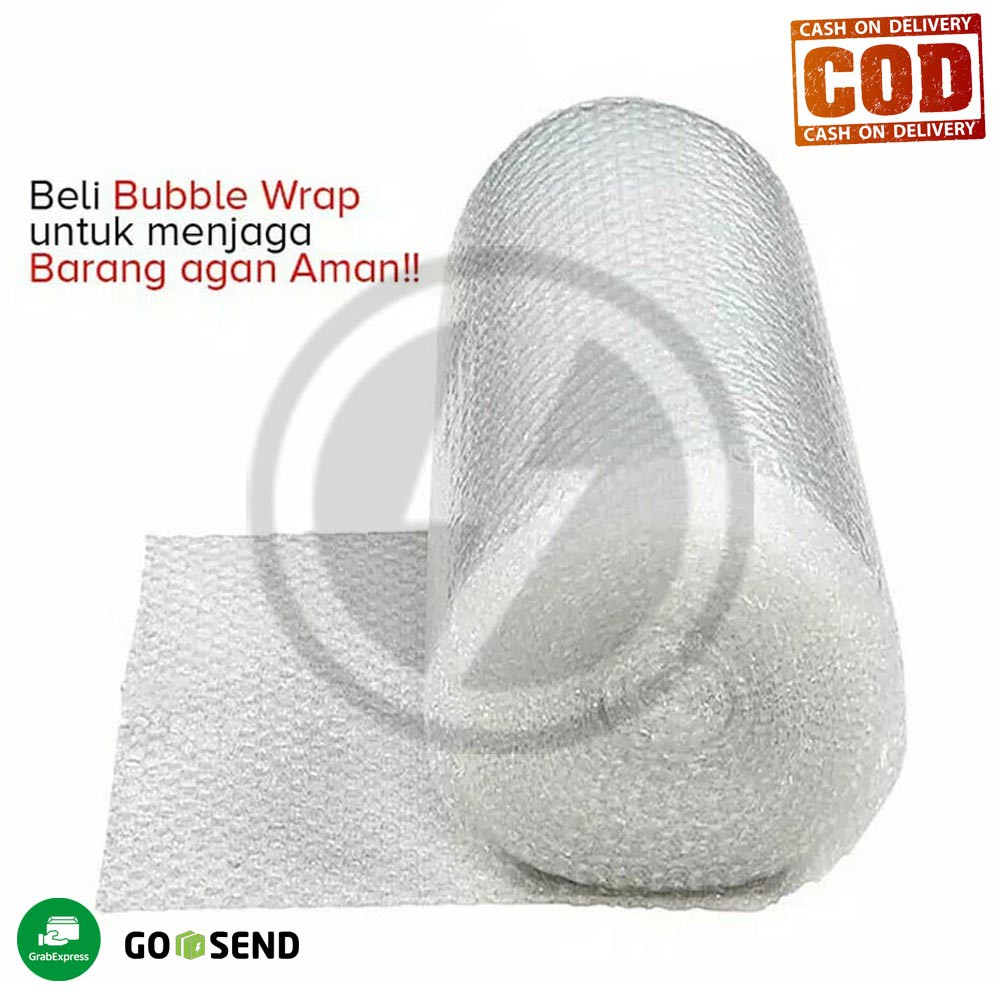 

Tambahan Bubble Wrap untuk paket lebih aman