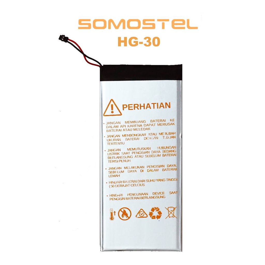 Somostel - HG30 Motorola G5S Plus / Moto G6 Baterai