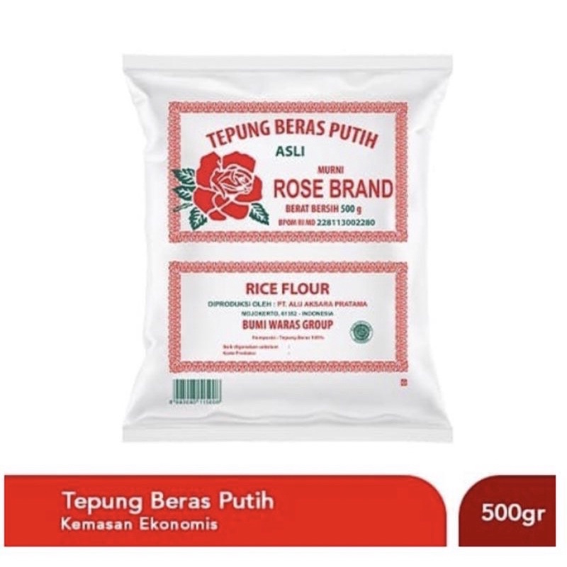 

Rose brand tepung beras putih 500g